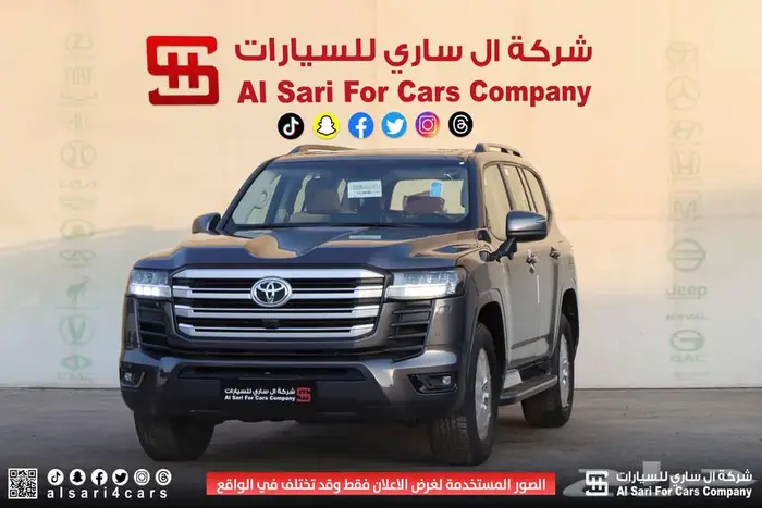 تويوتا لاند كروزر GXR L2 2025اقساط بنوك وشركات 12