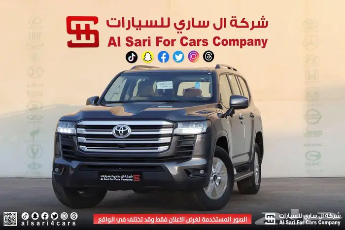 تويوتا لاند كروزر GXR L2 2025اقساط بنوك وشركات 13