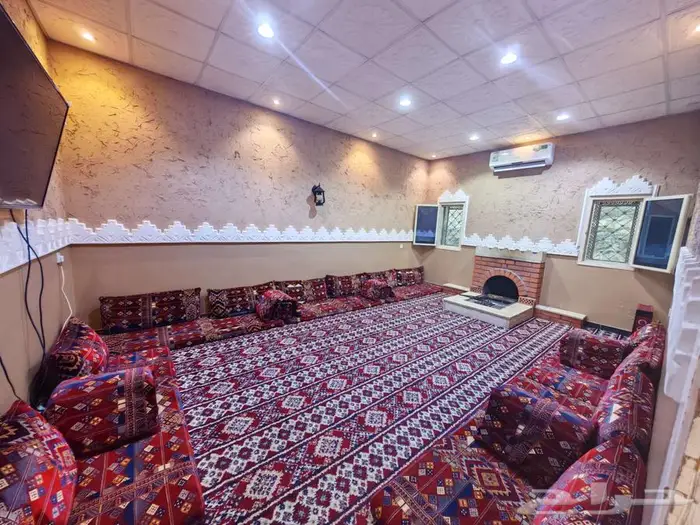 استراحة هابي نايت قسمين كبيره ومسبح كبير بسخان وملعب طايره 29