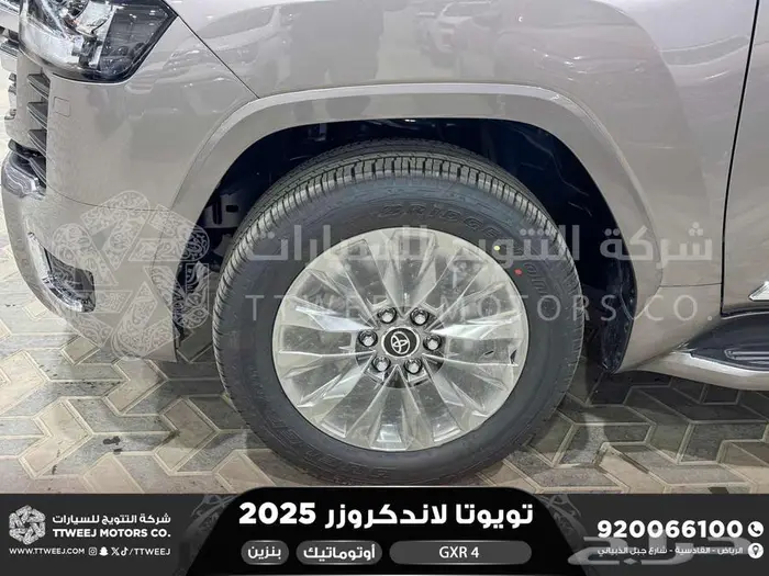 لاندكروزر جكسار رقم 4 ذهبي غامق بنزين2025 اقل سعر كاش واقساط 26