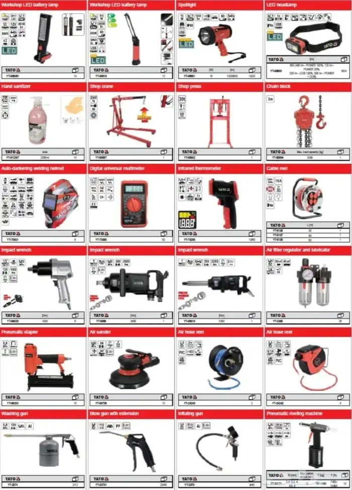 تجهيز كامل للورش ومراكز صيانة السيارات 7