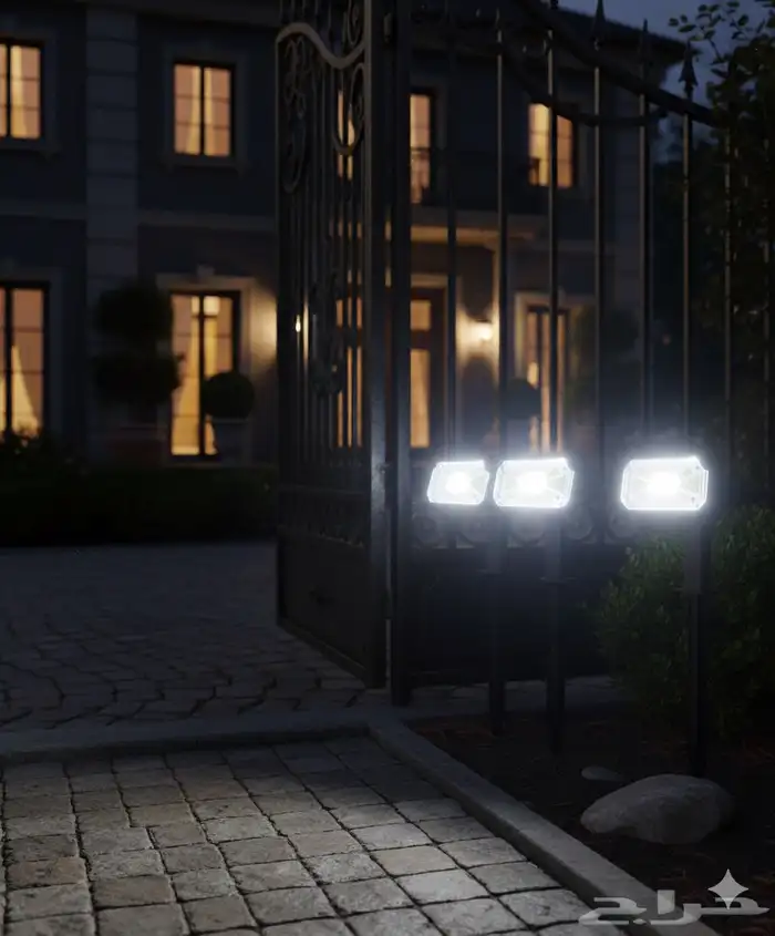 كشافات حدائق بالطاقة الشمسية 3