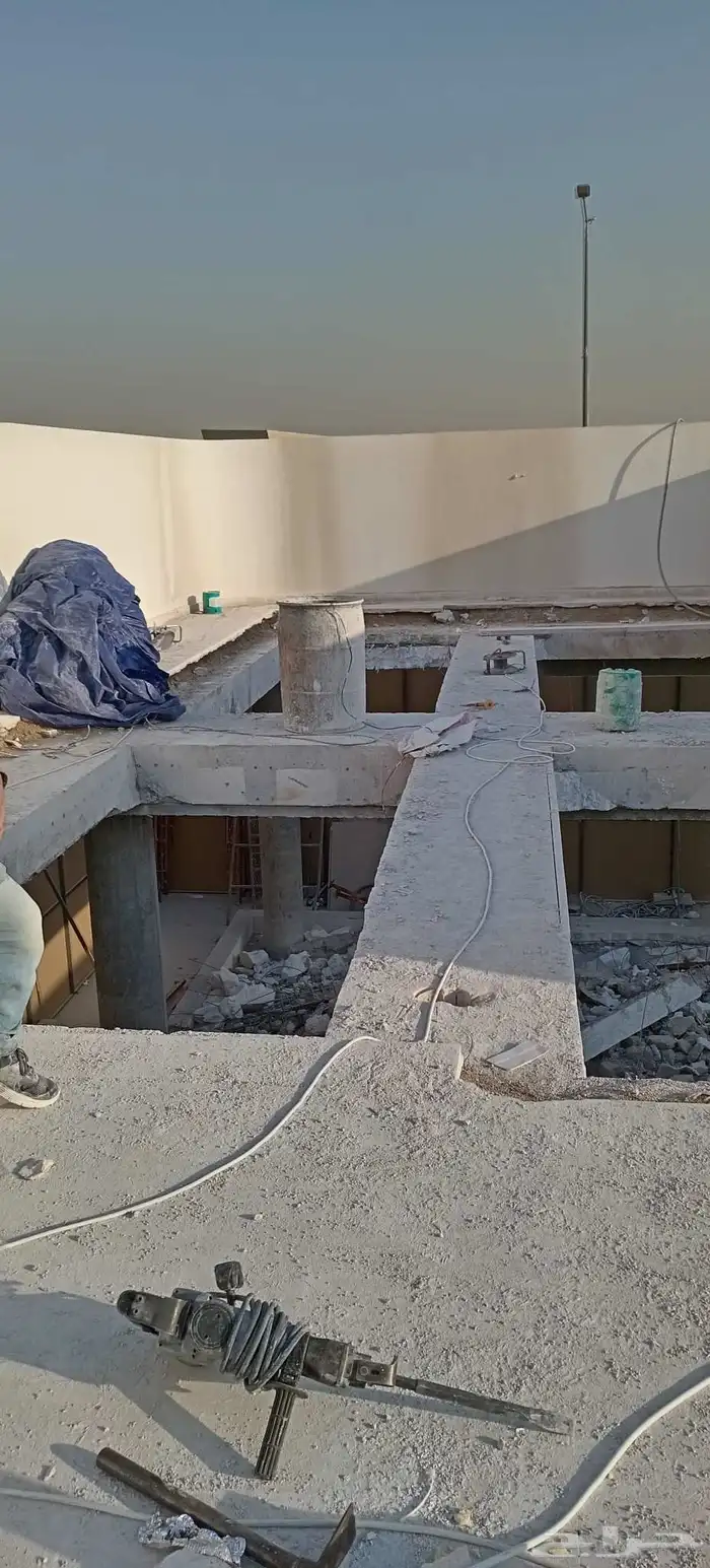 فتحات كور قص خرسانه بالمنشار تكسير جدار فتحات المكيف فتحات 5