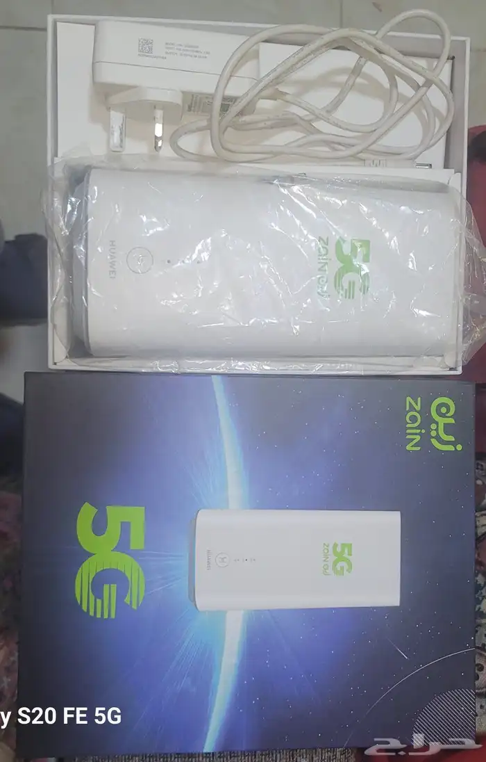 مودم 5G زين استخدام بسيط بكرتونه 0