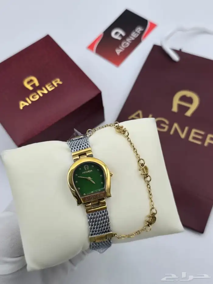 ساعات اجنر (AIGNER) النسائية الفخمة - تصميم الحذوة الأيقوني 3