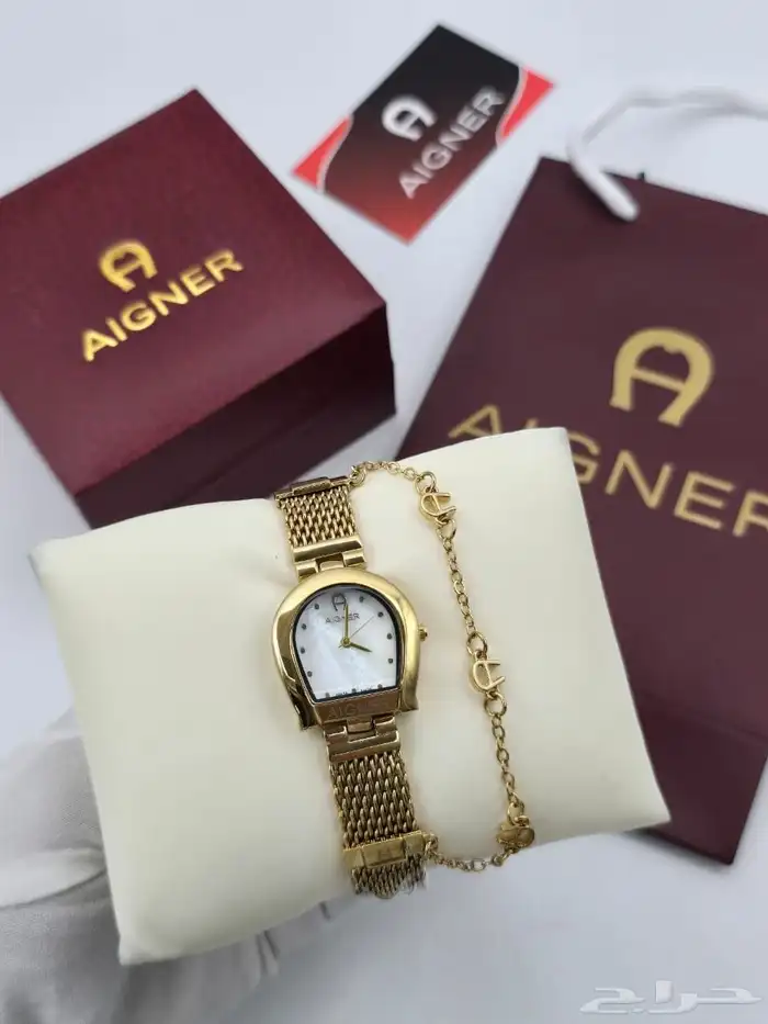 ساعات اجنر (AIGNER) النسائية الفخمة - تصميم الحذوة الأيقوني 7