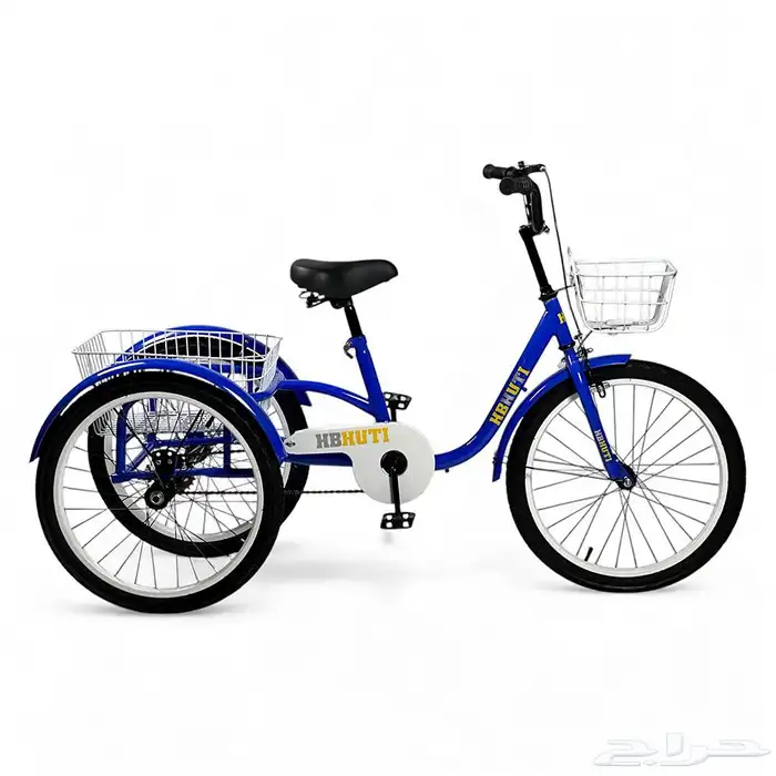 سيكل ثلاثي مع سلة خلفية مقاس 20 انش - دراجه ريجشة تصميم سلة 7