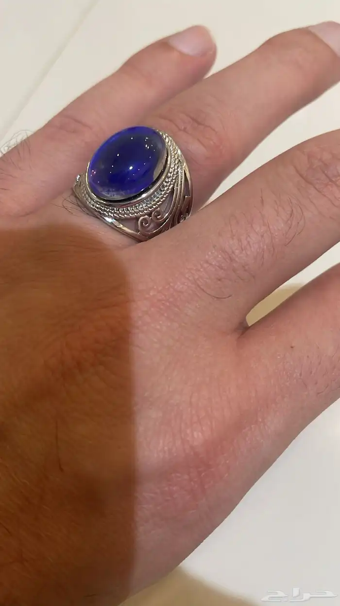 خاتم حجر المزاج Mood stone متغير الالوان 2