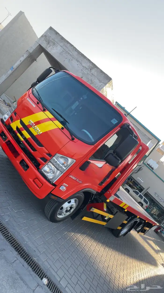 سطحة هيدروليك بطول 6 متر ونزول 95 3