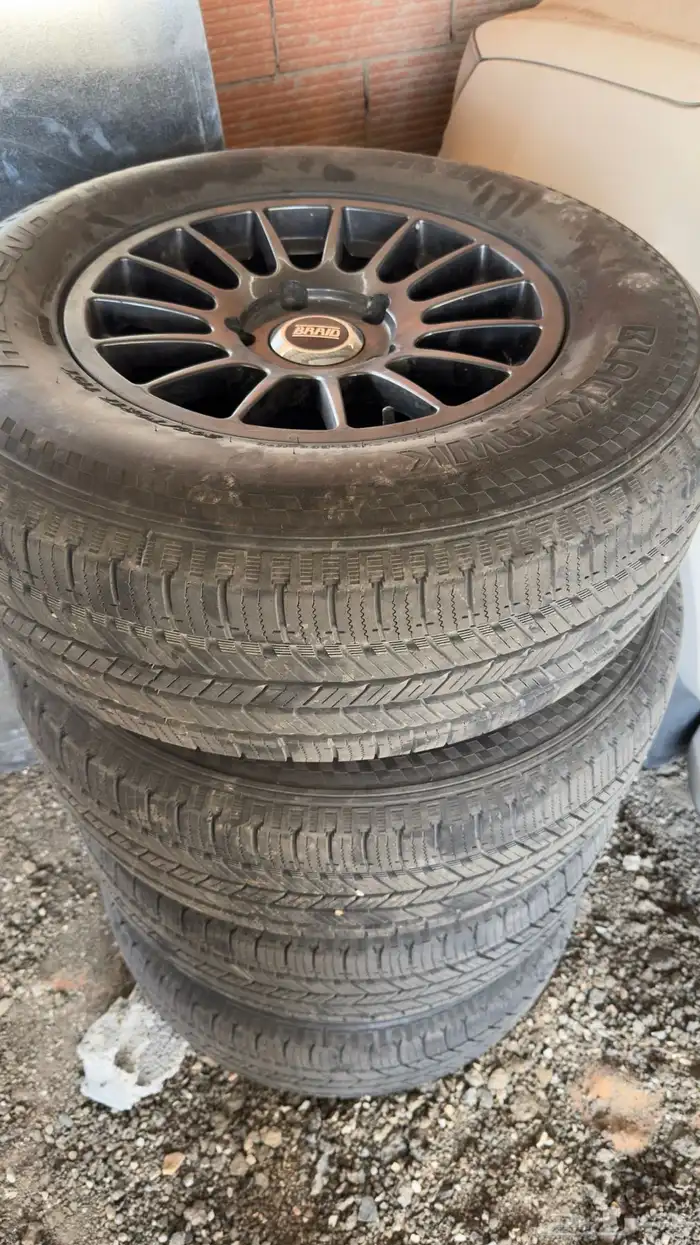 جنوط برايد مع كفرات جدد مقاس17 0