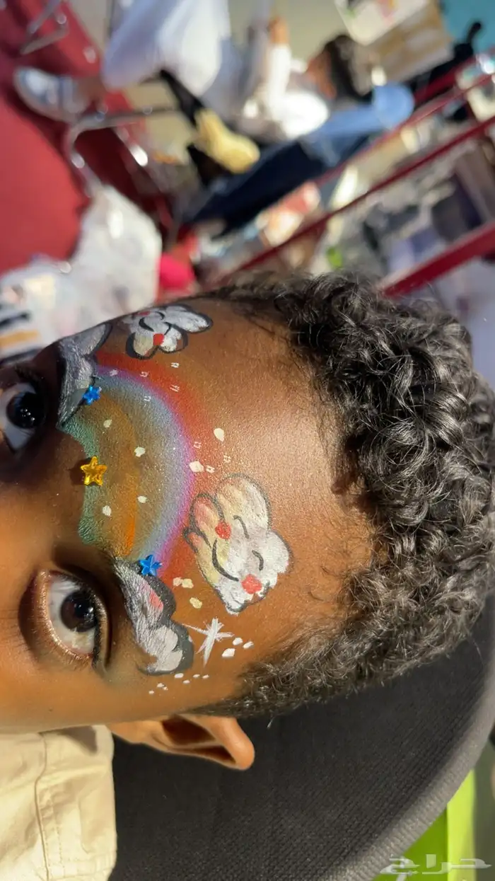 رسم على الوجه لكل المناسبات 1