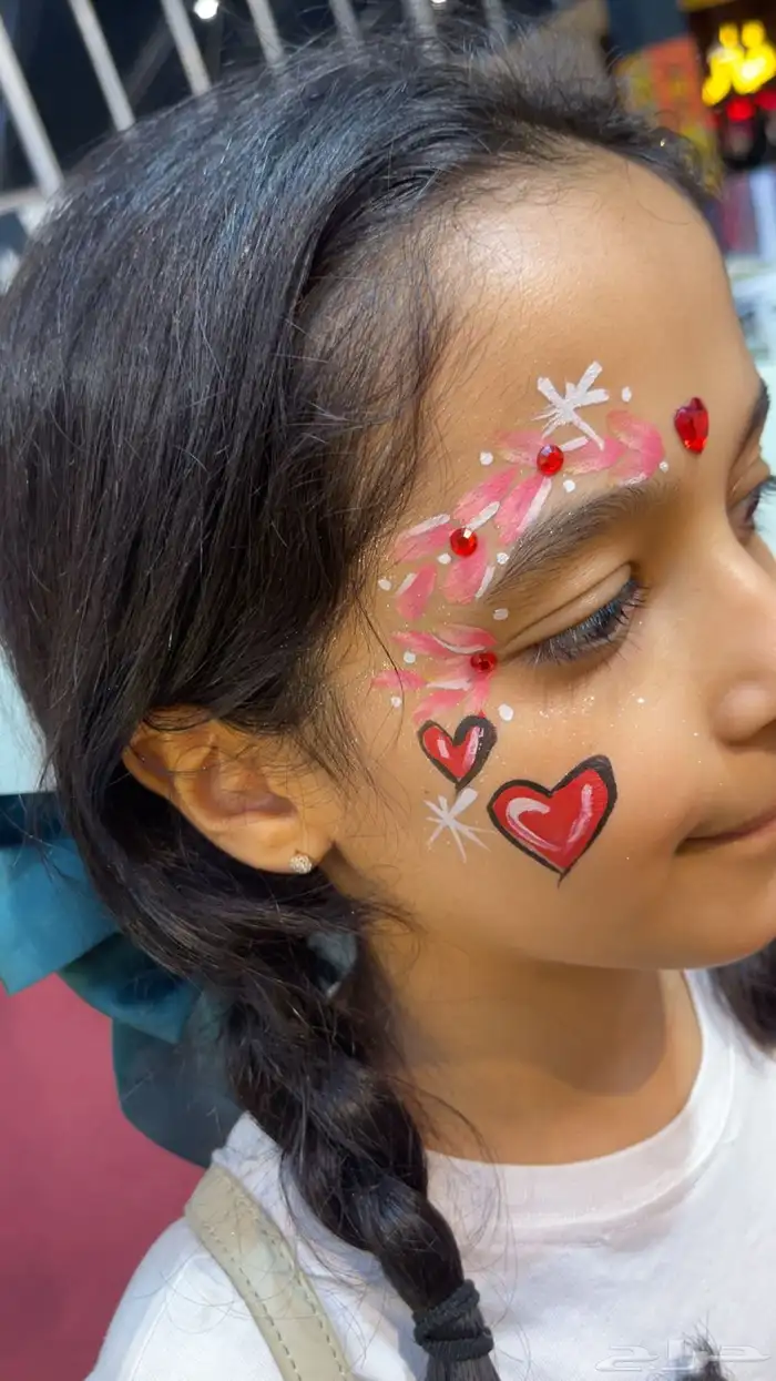 رسم على الوجه لكل المناسبات 0