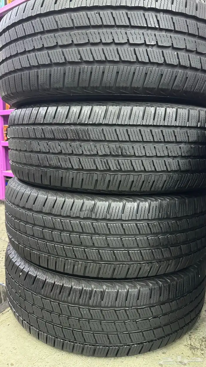 كفرات شبه جديد265 70 18تاريخ2025 0