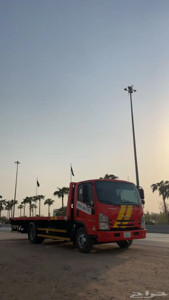 سطحة هيدروليك بطول 6 متر ونزول 95 2