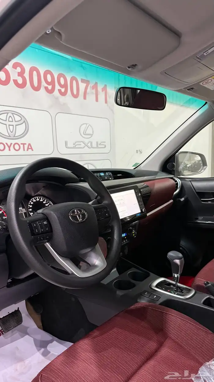 تويوتا هايلكس 2025 فل كامل بنزين قير تماتيك وارد الساير 4