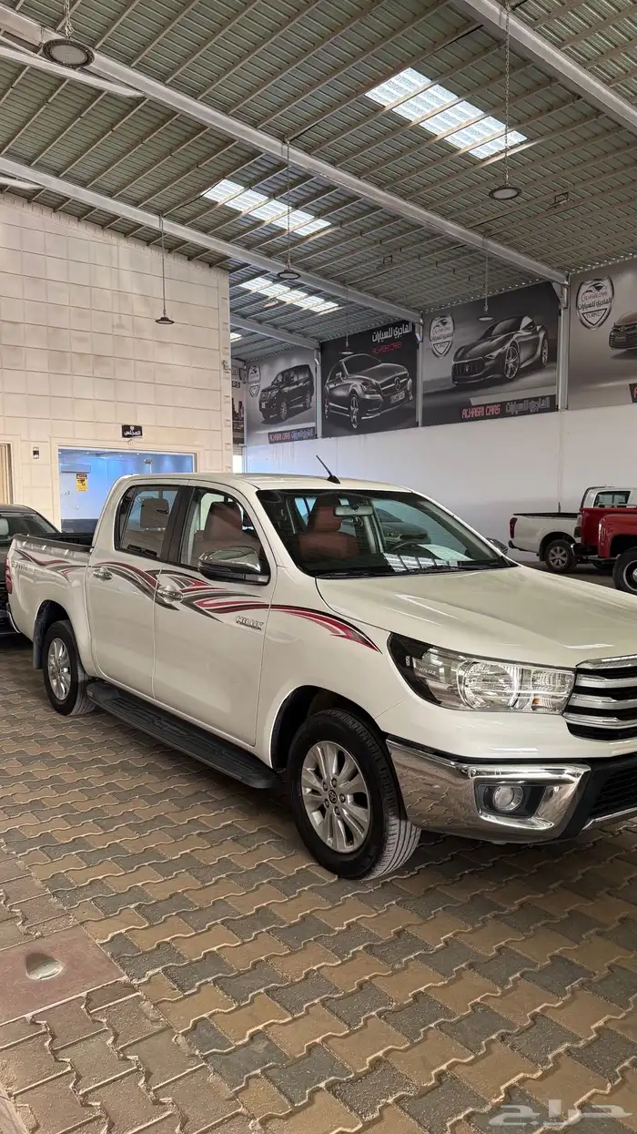 هايلوكس 2022 فل كامل بدون دبل بنزين ( قير اوتماتيك ) وكاله 1