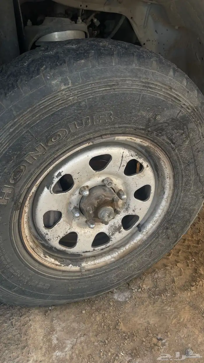 كفرات للبيع بدون جنوط مقاس 16 صيني حالتهم ممتازه 2