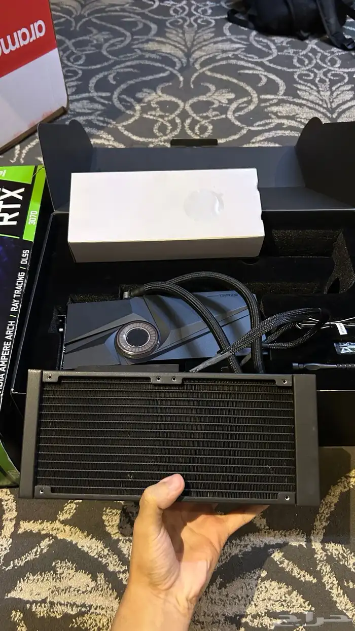 كرت شاشة 3070 تبريد مائي 6