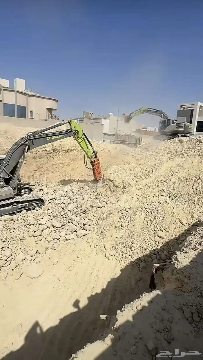 بوكلين حفر ترحيل 1