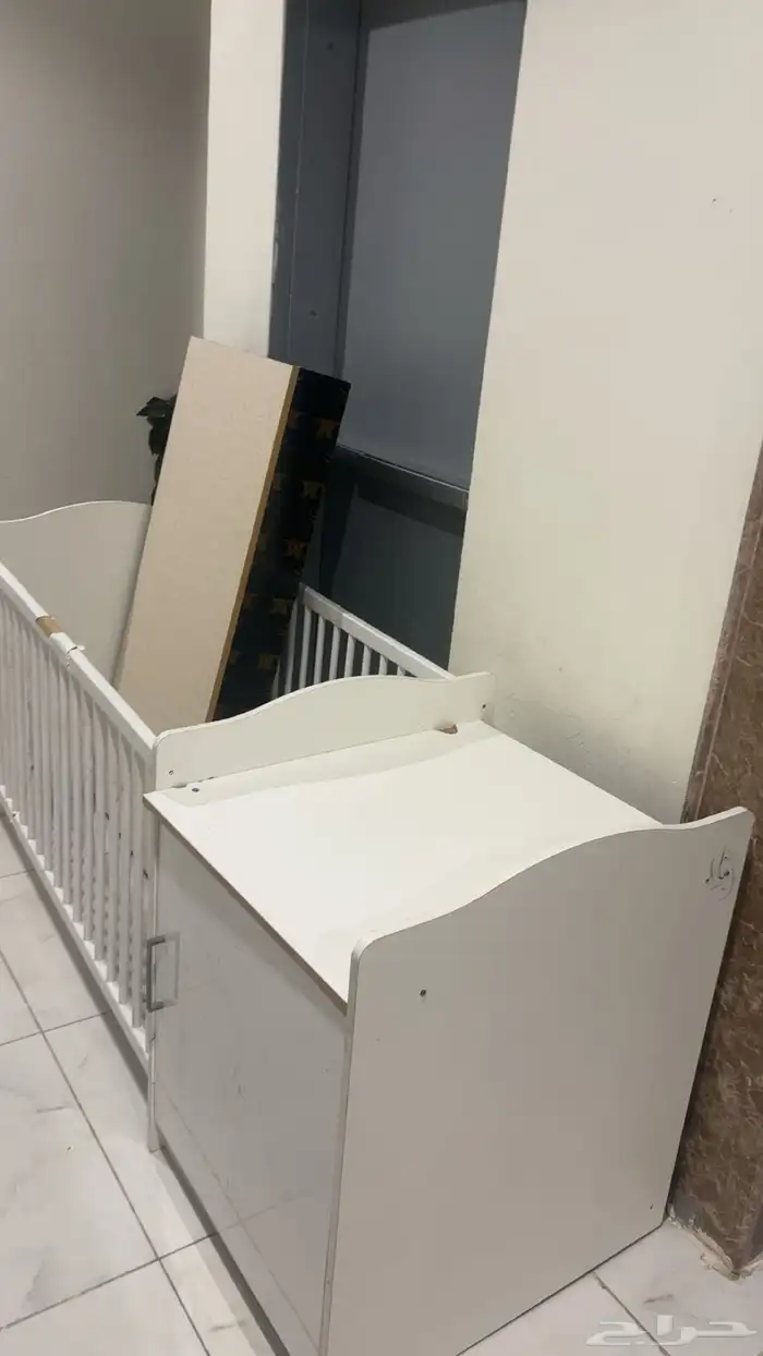 ثلاجة إمريكي ووو سرير نوم أطفال مع تخزين ملابس 9