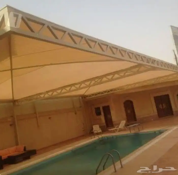حداد مظلات سواتر برجولات وهناقر وجميع اعمال الحداده 0