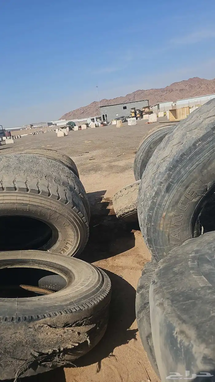 شراء كفرات الشاحنات المستعمله والتالفه 2