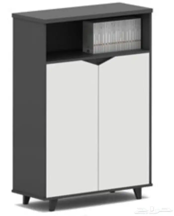 مودرن مكتب فخم ابيض  رمادي طقم بارتيشن اجتماع الاستقبال كنب 21