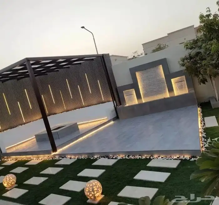 تنسيق حدائق الدمام 7