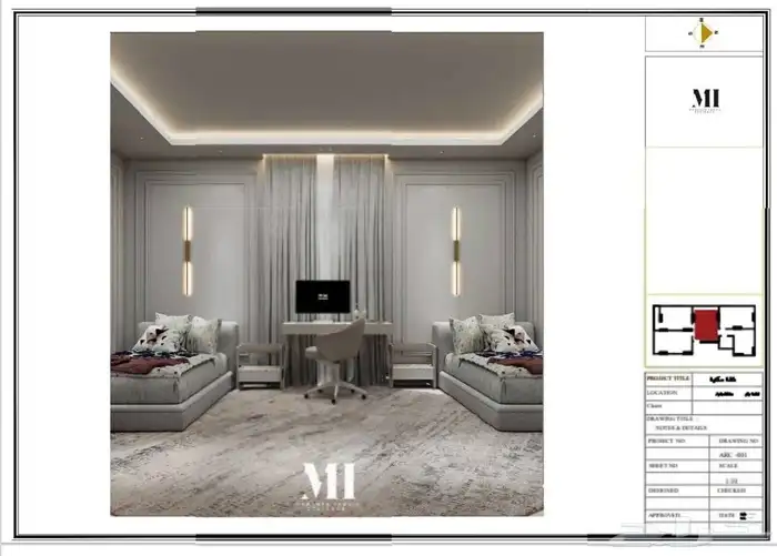 ديكور تصميم داخلي وخارجي ولاند اسكيب 2