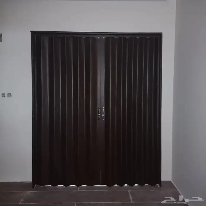 ابواب سحب سحاب سحابة جلد وبلاستيك كورديون 4