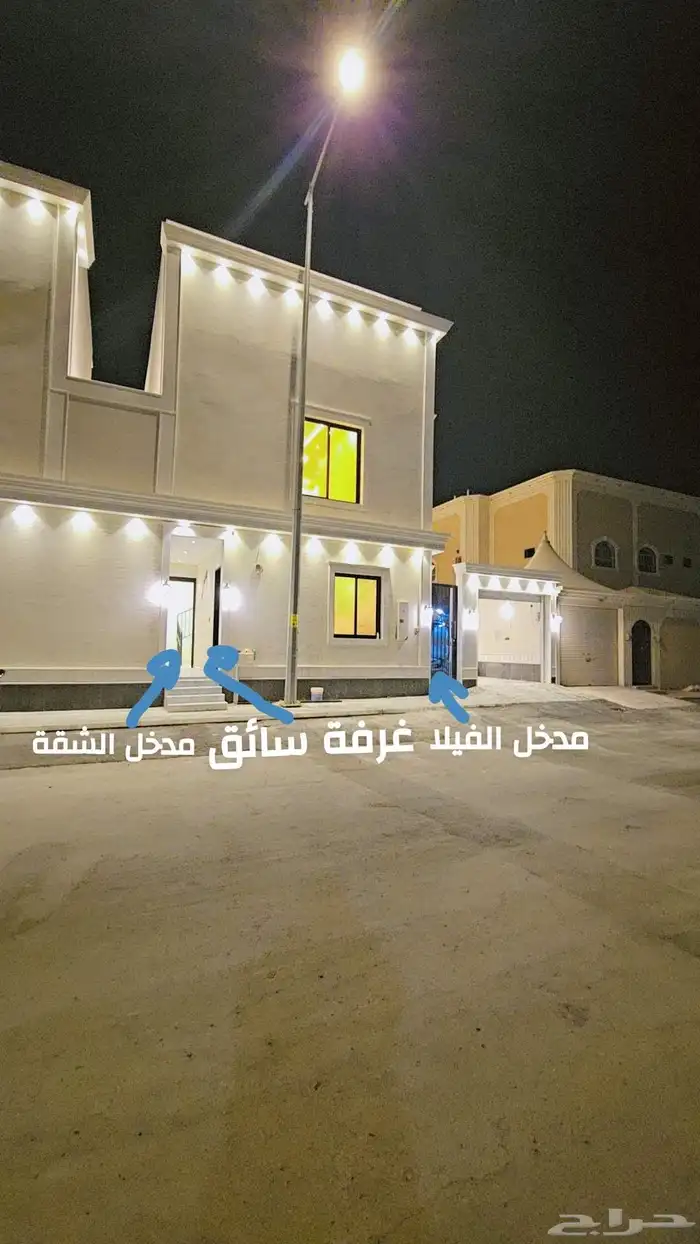 للبيع فلل في لبن في منها بشقة بتصميم الكود السعودي 1