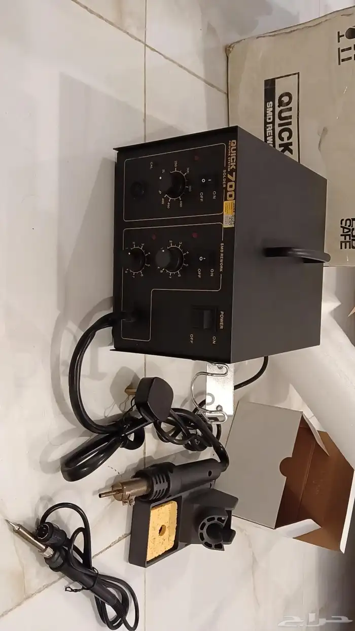 جهاز لحام هواء ساخن وكاوية لحام Quick 0