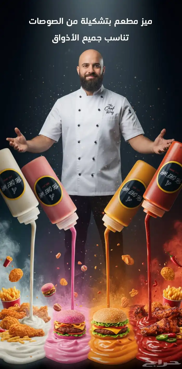 صوصات تتبيلات بهارات خلطات لجميع أنواع الوجبات السريعة 9