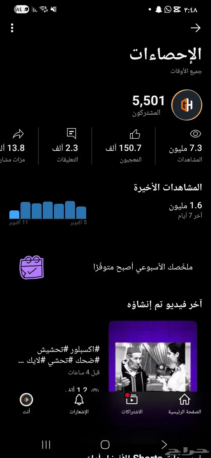 طريقه سريه لجعل اي مقطع يكون اكسبلور في اليوتيوب 0