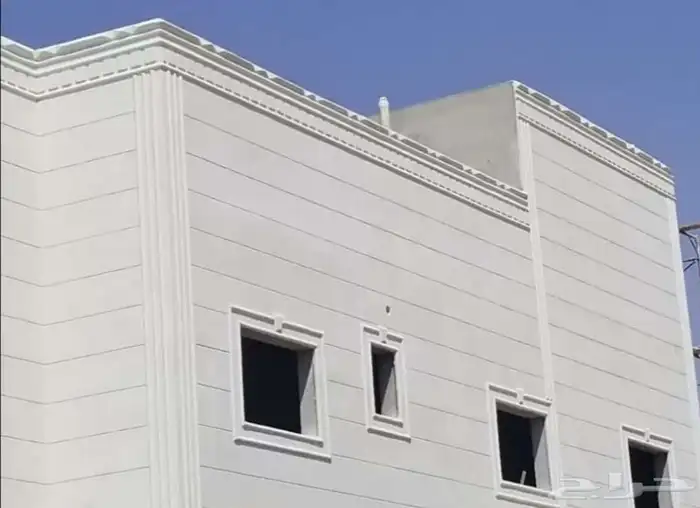 ديكورات خارجيه بديل الحجر الطبيعي سمنت أبيض وبطحاء الرياض 05 3