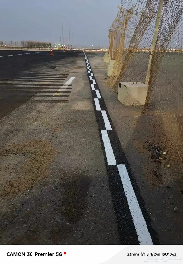 مقاول اسفلت وتخطيط رفحاء 1