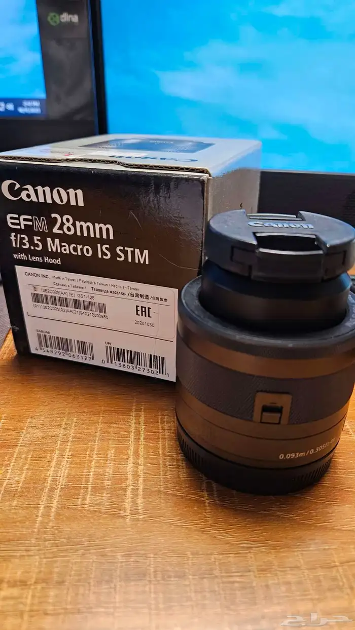 عدسة كانون EF-M 28mm 0