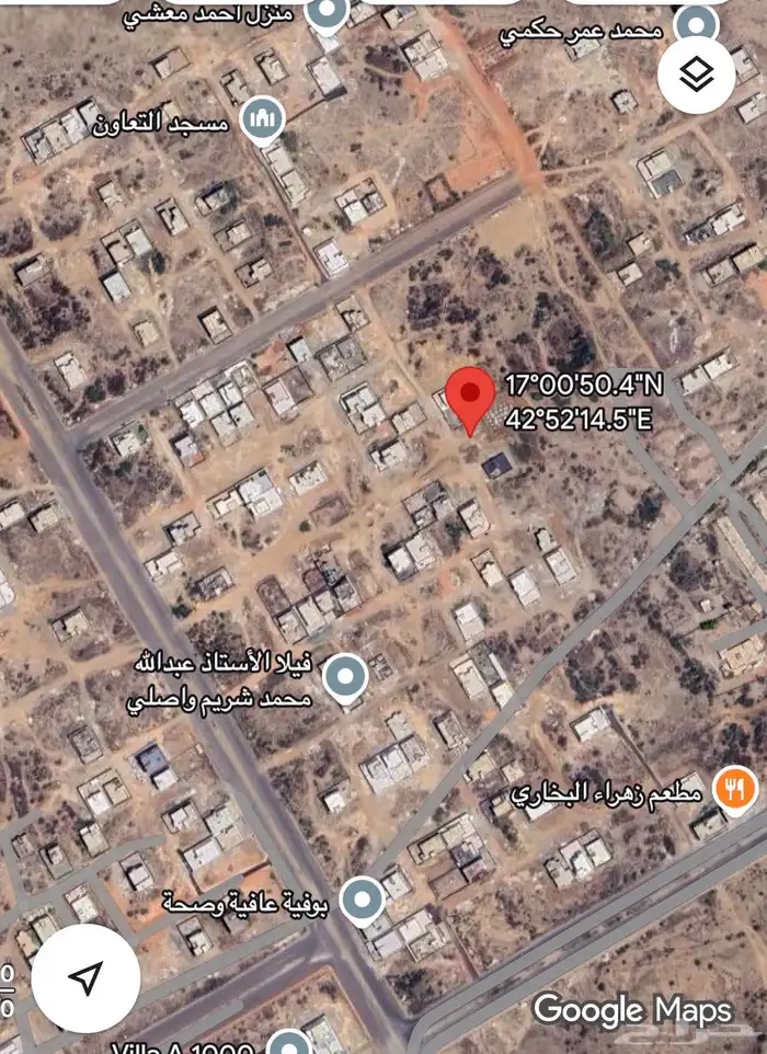 ارض للبيع في مخطط 8 الرح ابوعريش 1