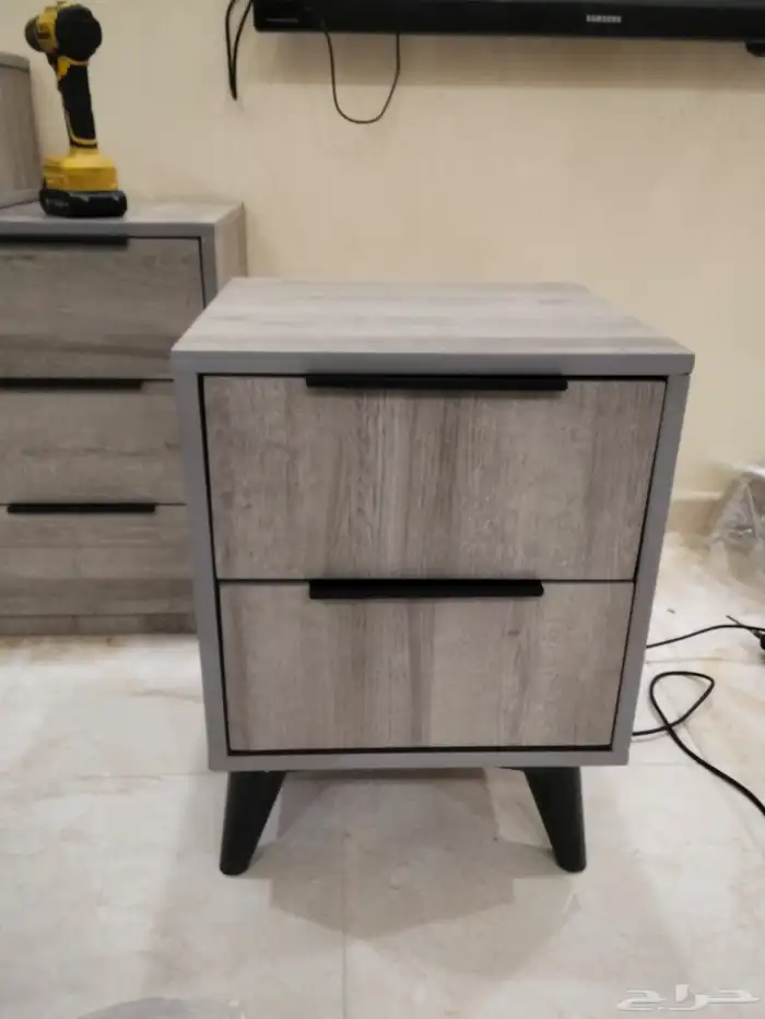 غرفة نوم كاملة  أثاث منزلي  سرير ودولاب وبطانيات 5