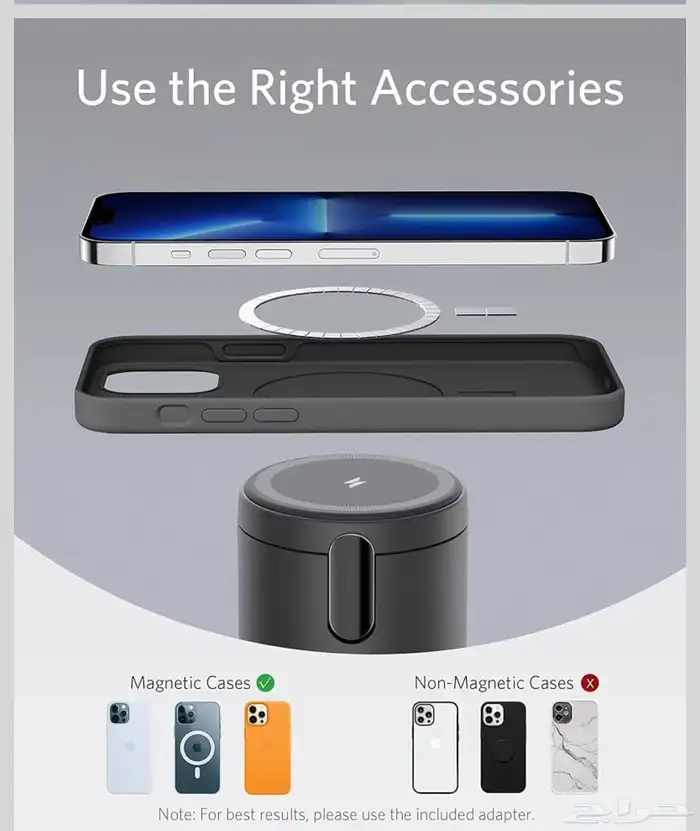 شاحن لاسلكي مغناطيسي من انكر 20 واط 3