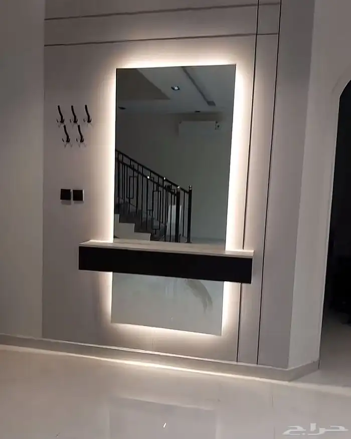 تفصيل جميع الطاولات الزجاج اومرايا مداخل حسب الطلب باقل سعر 0