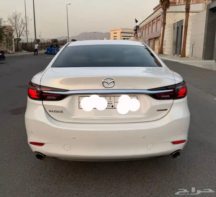 مازدا 6 ستاندر 2025 ابيض عداد 25000 3