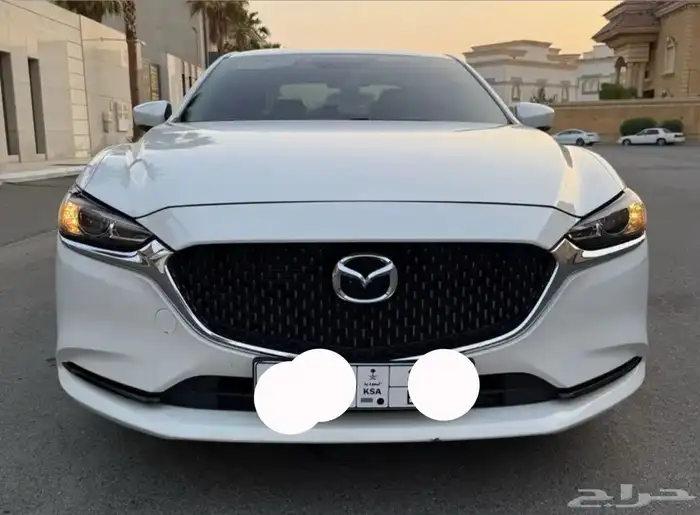 مازدا 6 ستاندر 2025 ابيض عداد 25000 5