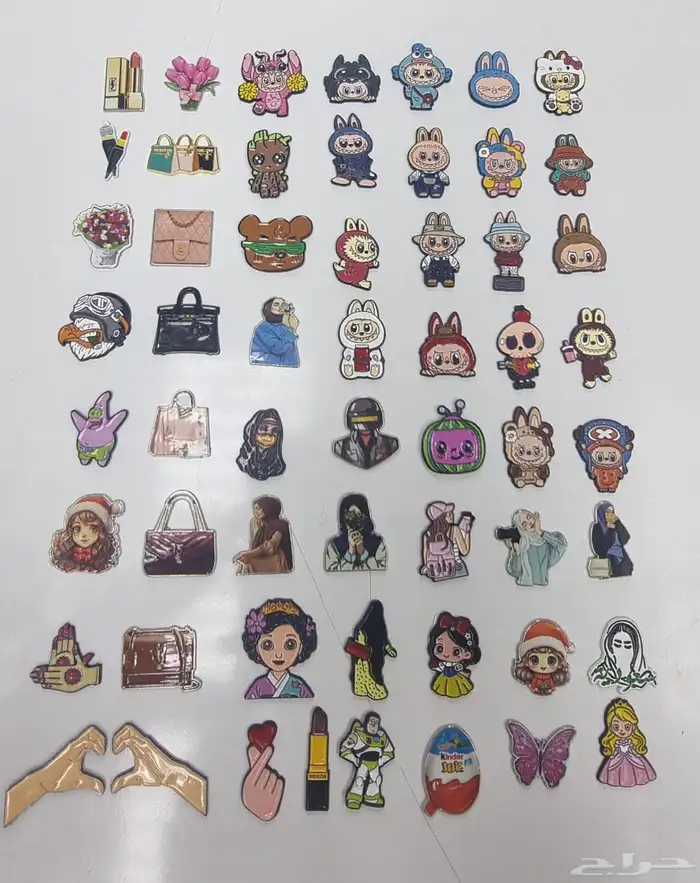 ستيكرات حديد جديده واسعار خاصه للكميات و للجمله 6