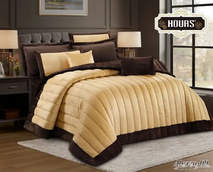 مفرش شتوي مخمل نفرين 1