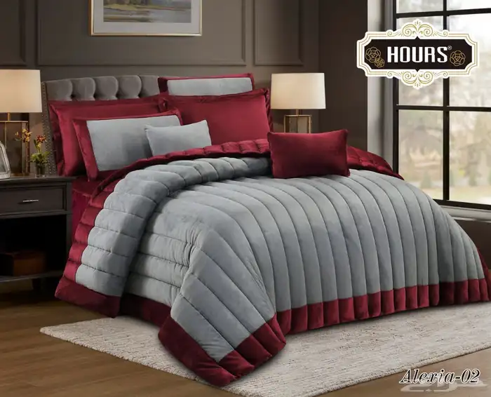 مفرش شتوي مخمل نفرين 5