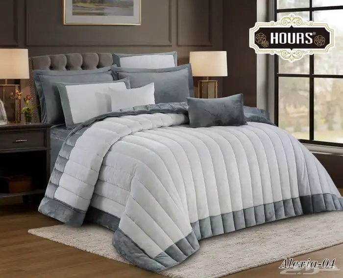 مفرش شتوي مخمل نفرين 6