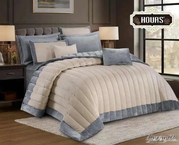 مفرش شتوي مخمل نفرين 3