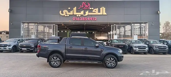 فورد رينجر وايد تراك 2022عداد80الف دبل دفلك ديزل 0