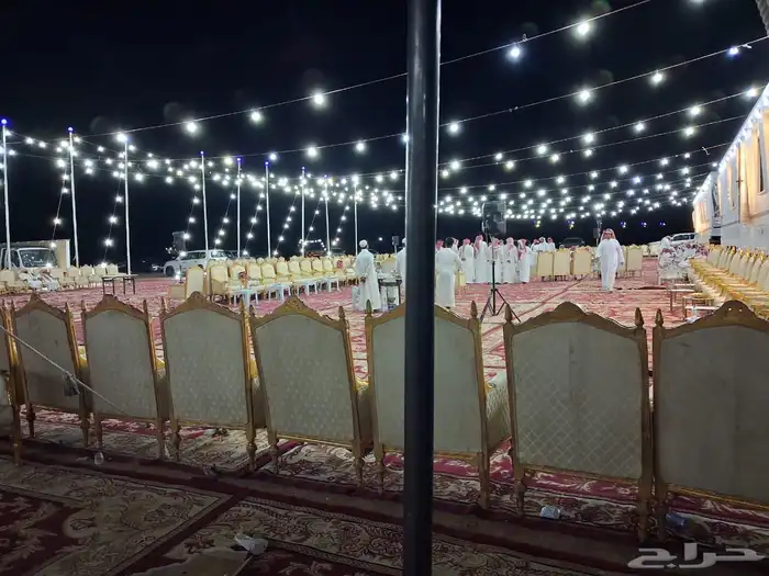 تاجير مخيمات وكراسي جميع انوع الكرسي جميع انوع الفرشات بيوت 6